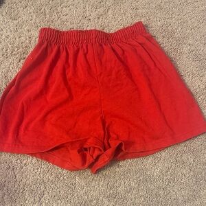 Red Soffe Shorts